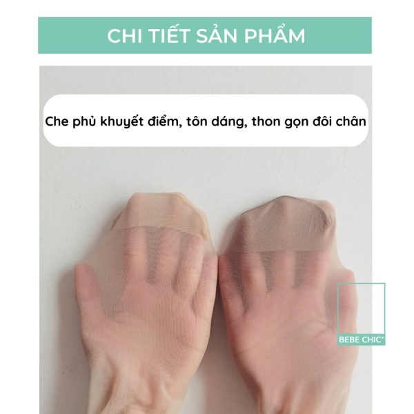 Quần Tất Tàng Hình Che Khuyết Điểm Thon Gọn Chân Cao Cấp BEBECHIC